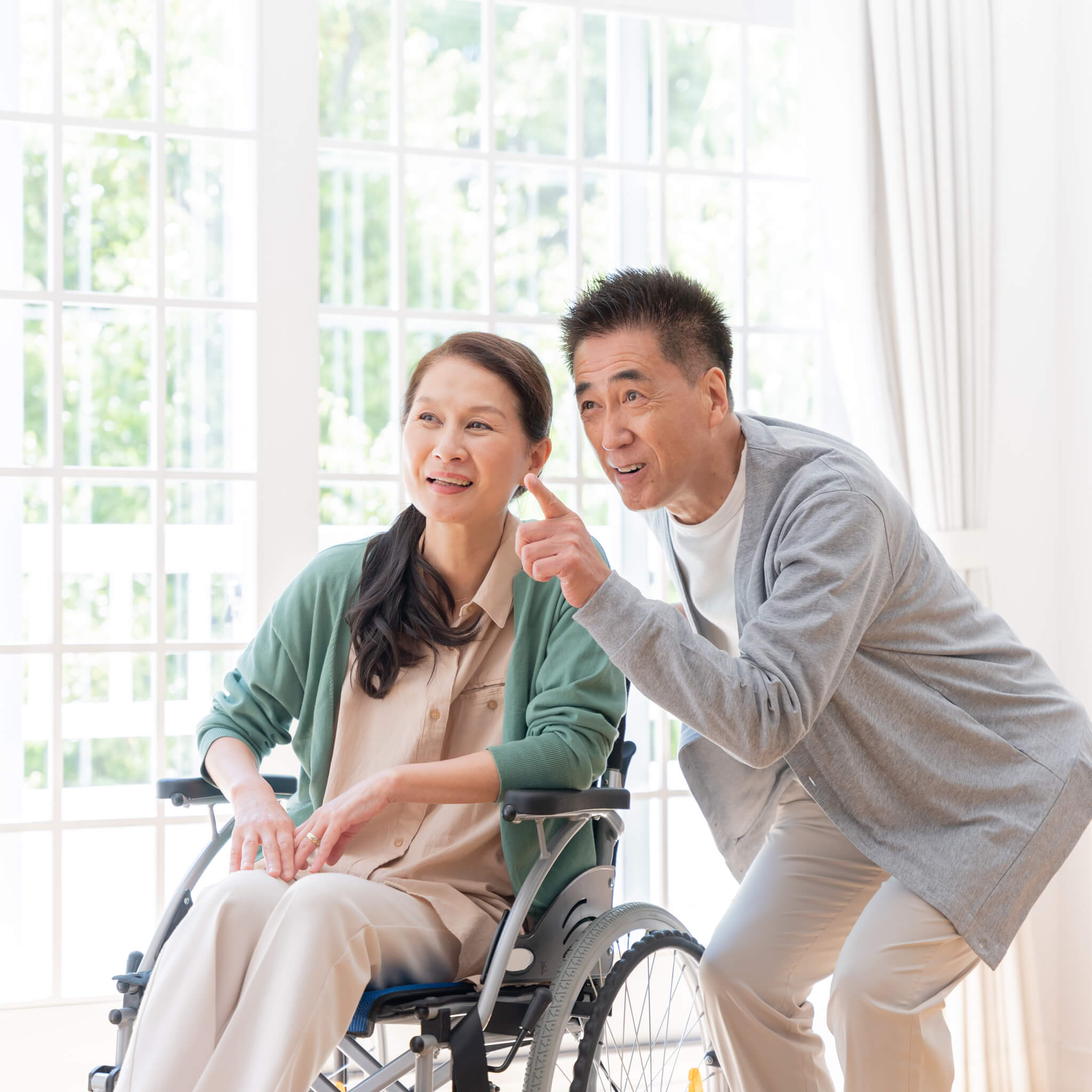 介助者と被介助者